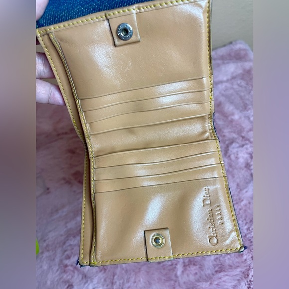 Christian Dior Denim Saddle Wallet - Picture 9 of 13